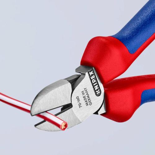 Knipex Diagonal Cutter with Multi-component Grips 160mm 70 02 160